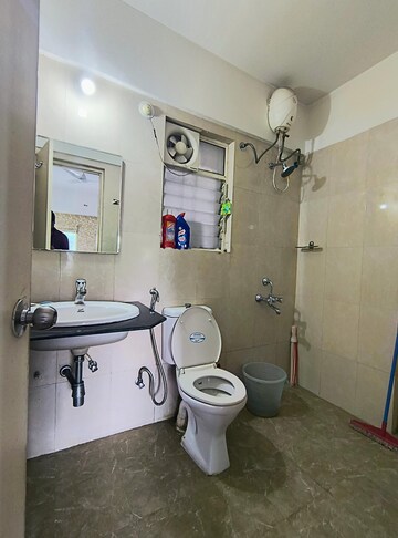 Bathroom in 3 BHK Apartment at Kolte Patil Beryl, Kharadi – for Rent