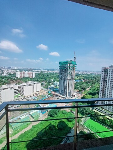 Balcony in 2 BHK Apartment at Amanora Gold Towers, Hadapsar – for Rent