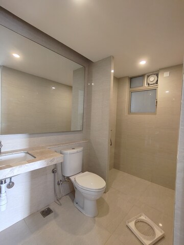 Bathroom in 3 BHK Apartment at Hiranandani Fortune City, New Panvel – for Rent