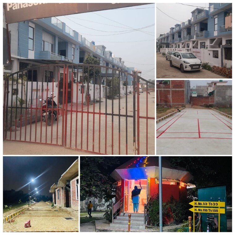 Exterior View, vj-dh2-paradise 2 Bedroom 760 Sq.Ft. Independent House In Kursi Road Lucknow 8683045