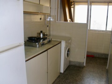 Kitchen in 2 BHK Apartment at Harbour Heights, Colaba – for Rent