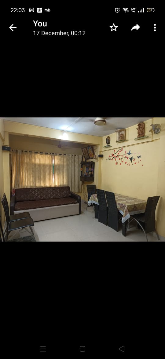 1 BHK Apartment For Rent in Samata Nagar CHS