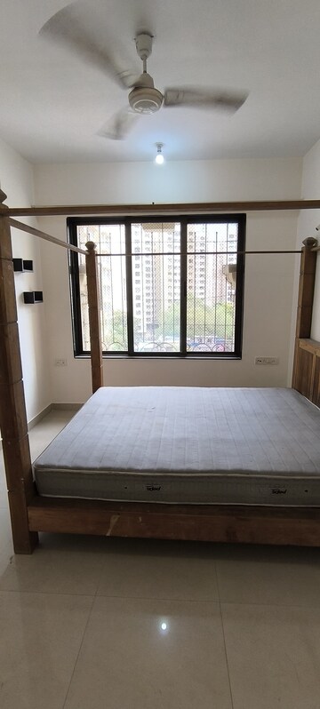 Bedroom in 2 BHK Apartment at Supreme Lake Homes, Powai – for Rent