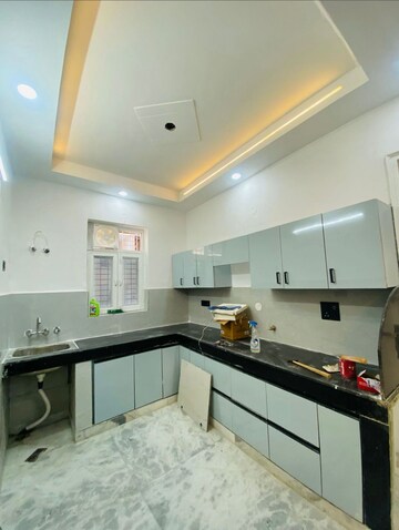 Kitchen in 3 BHK Builder Floor at Green Fields Colony – for Sale