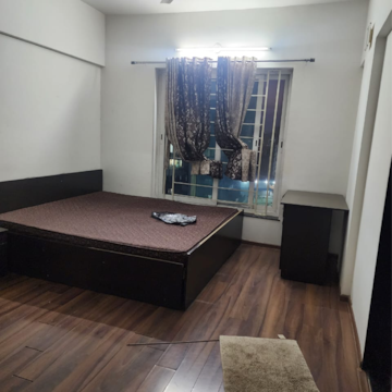 Bedroom in 2 BHK Apartment at Nandan Inspera, Wakad – for Rent