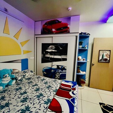 Master Bedroom in 3 BHK Builder Floor at Paranjape Blue Ridge, Hinjewadi – for Rent