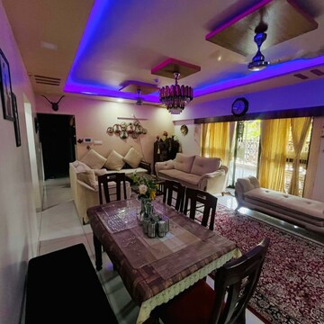 Living Room in 3 BHK Builder Floor at Paranjape Blue Ridge, Hinjewadi – for Rent
