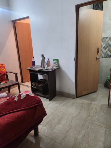 Living Room in 1 RK Apartment at RWA Qutab Enclave, Katwaria Sarai – for Rent