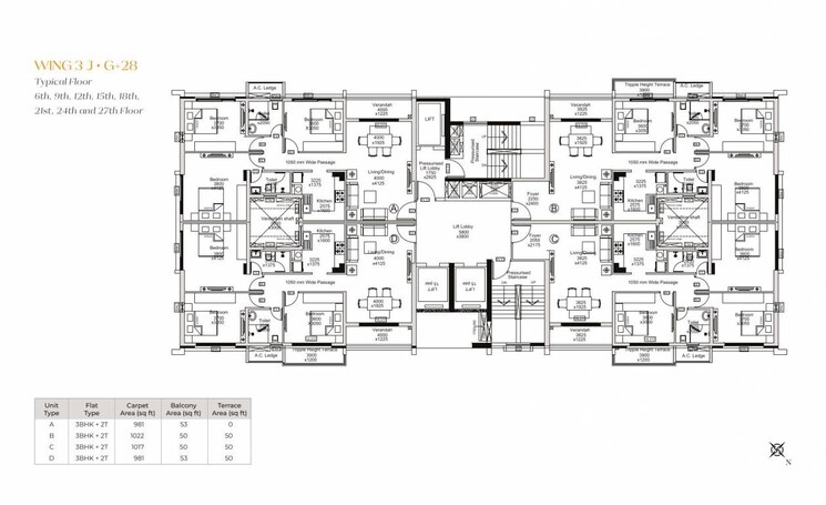 Master Plan, mahish bathan 3 Bedroom 1572 Sq.Ft. Apartment In Mahish Bathan Kolkata 8683223