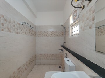 Bathroom in 3 BHK Apartment at Vars Parkwood, Bellandur – for Rent
