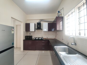 Kitchen in 3 BHK Apartment at Vars Parkwood, Bellandur – for Rent