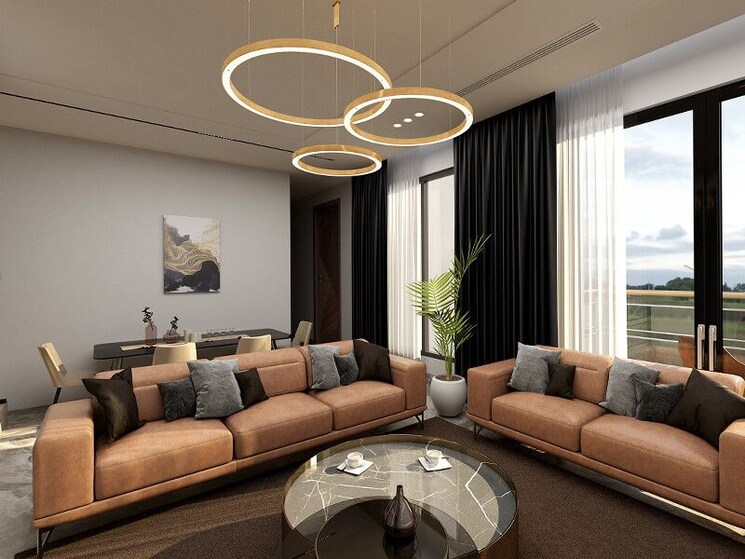 Bedroom, goel-ganga-serio 2 Bedroom 850 Sq.Ft. Apartment In Kharadi Pune 8683372