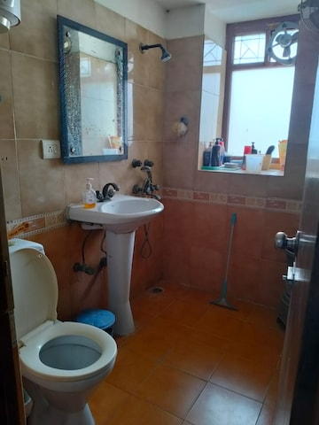 Bathroom in 3 BHK Apartment at Sam India Palm Grove Apartments, Sector 50 – for Rent