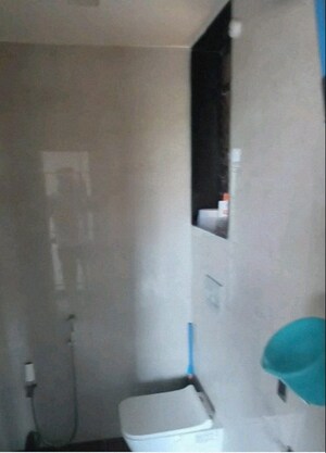 Bathroom in 1 BHK Apartment at Rutu City, Thane West – for Sale