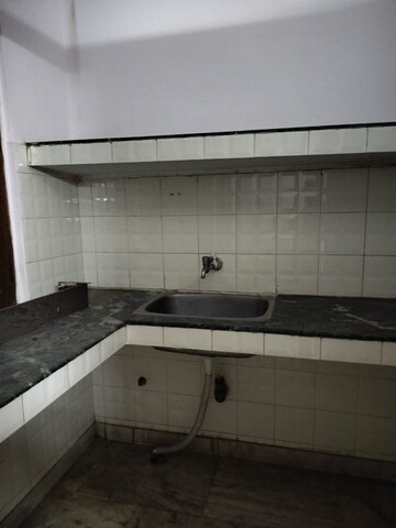 Kitchen in 1 RK Apartment at RWA Qutab Enclave, Katwaria Sarai – for Rent