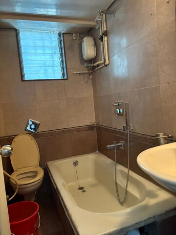 Bathroom in 2 BHK Apartment at Santacruz East – for Rent