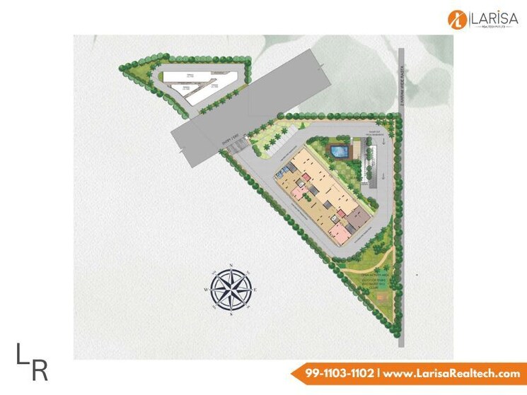 Master Plan, jms-group-silver-living 3 Bedroom 1410 Sq.Ft. Apartment In Sector 95 Gurgaon 8683567