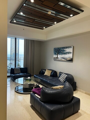 Living Room in 4 BHK Apartment at M3M Golf Estate, Sector 65 – for Rent