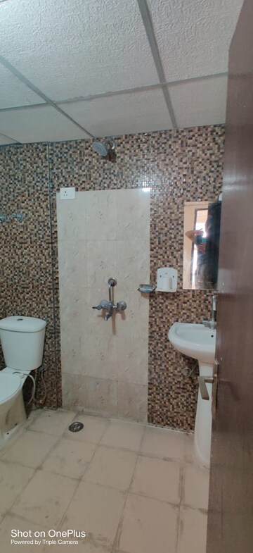 Bathroom in 2 BHK Apartment at JKG Palm Resort, Raj Nagar Extension – for Rent