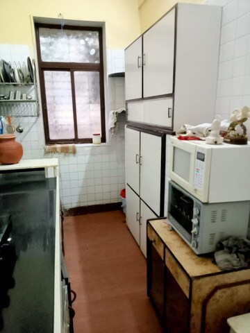Kitchen in 1 BHK Apartment at Navjivan Colony, Mahim – for Rent
