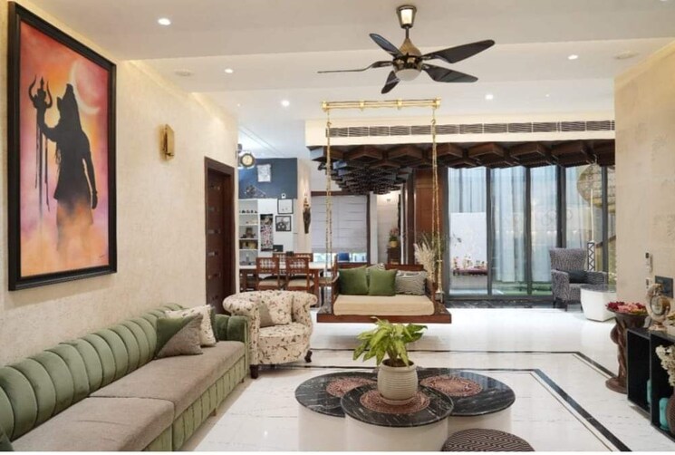 Living Room, aerocity 6 Bedroom 5000 Sq.Ft. Independent House In Aerocity Mohali 8683749