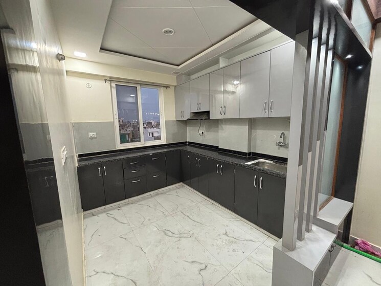 Kitchen, mansarovar extension 3 Bedroom 1650 Sq.Ft. Builder Floor In Mansarovar Extension Jaipur 8683717