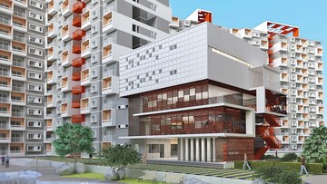 3 BHK Apartment – Exterior View View at Salarpuria Sattva Park Cubix, Devanahalli - for Sale