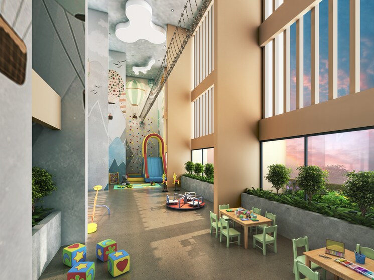 Gym, ellora-rainbow-life 2 Bedroom 663 Sq.Ft. Apartment In Rohinjan Navi Mumbai 8683844
