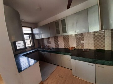 Kitchen in 2 BHK Builder Floor at Greater Kailash I – for Rent