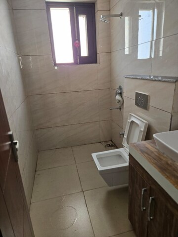 Bathroom in 3 BHK Builder Floor at Aerocity – for Rent