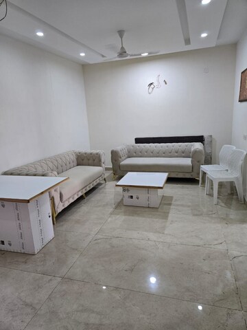 Living Room in 3 BHK Builder Floor at Aerocity – for Rent