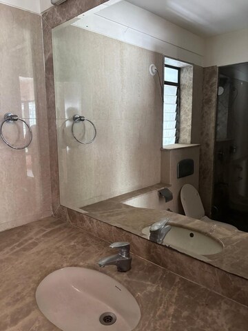 Bathroom in 1 BHK Apartment at K Raheja Corp Maple Leaf, Powai – for Rent