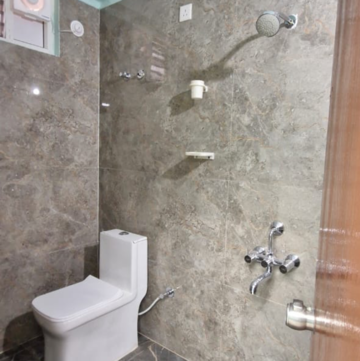 Bathroom in 3 BHK Builder Floor at Kondapur – for Rent