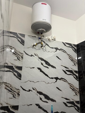 Bathroom in 2 BHK Builder Floor at Aerocity – for Rent