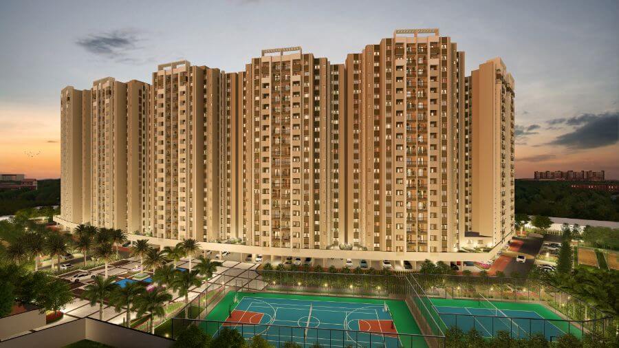 3 BHK 1255 Sq.Ft. Apartment in Shriram The Poem