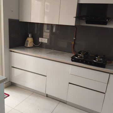 Kitchen in 3 BHK Apartment at Central Park Flower Valley Aqua Front Towers, Sohna Sector 33 – for Rent