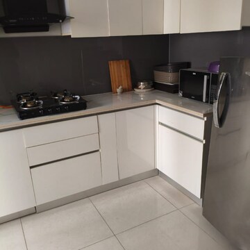 Kitchen in 3 BHK Apartment at Central Park Flower Valley Aqua Front Towers, Sohna Sector 33 – for Rent