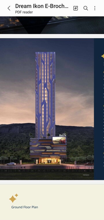  Office Space – Exterior View View at Dream Ikon, Nerul - for Sale