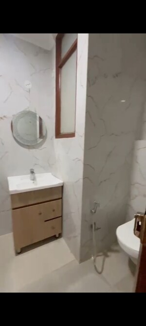 Bathroom in 3 BHK Builder Floor at Palm Residency Chhatarpur, Chattarpur – for Sale