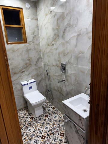 Bathroom in 2 BHK Builder Floor at Mahavir Enclave 1 – for Sale