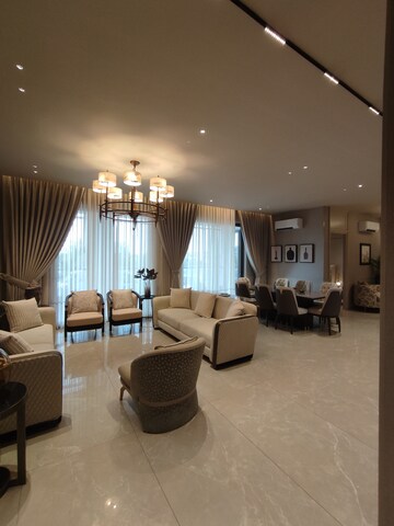 Living Room in 3 BHK Apartment at Aerocity – for Sale