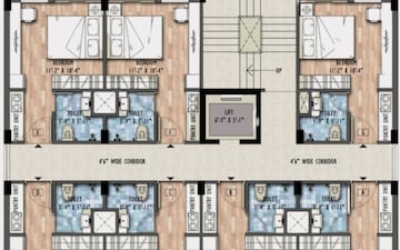 1 RK Apartment For Sale in Dharitri Royal Enclave Apartment, New Town
