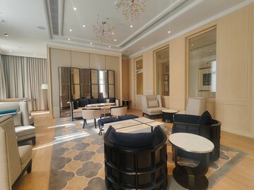 Team Area in 2 BHK Apartment at Bhartiya Leela Residences, Thanisandra Main Road – for Rent
