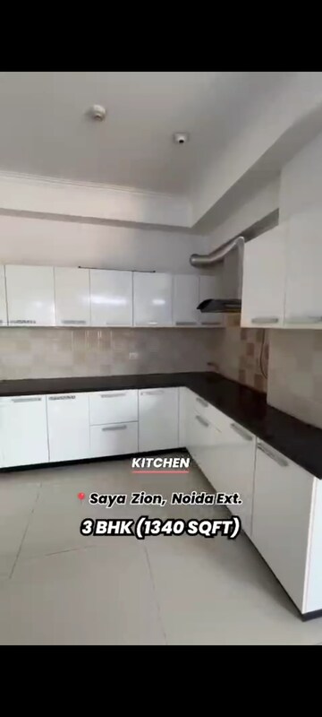 Kitchen in 3 BHK Apartment at Saya Zion, Sector 4 Greater Noida – for Sale