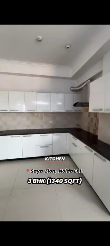 Kitchen in 3 BHK Apartment at Saya Zion, Sector 4 Greater Noida – for Sale