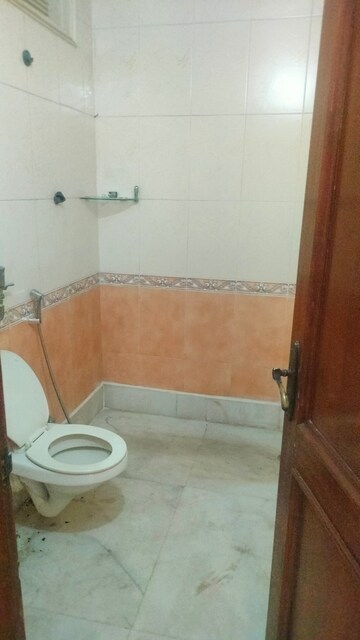 Bathroom in 3 BHK Builder Floor at Sarvodaya Enclave – for Rent