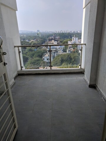 Balcony in 2.5 BHK Apartment at Megapolis Sangria Towers, Hinjewadi – for Rent