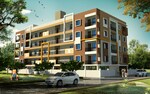 3 BHK + Study Room 1493 Sq.Ft. Apartment in Tulasi Brundavan