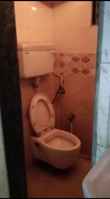 Bathroom in 1 BHK Apartment at Powai Jaltarang CHS, Powai – for Rent