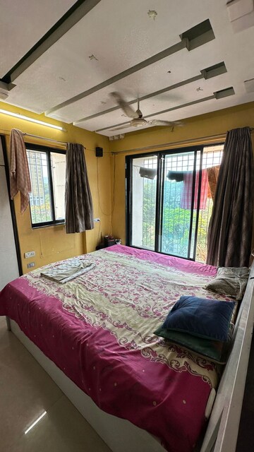 Bedroom in 2 BHK Apartment at Devashree Park, Kolshet Road – for Sale